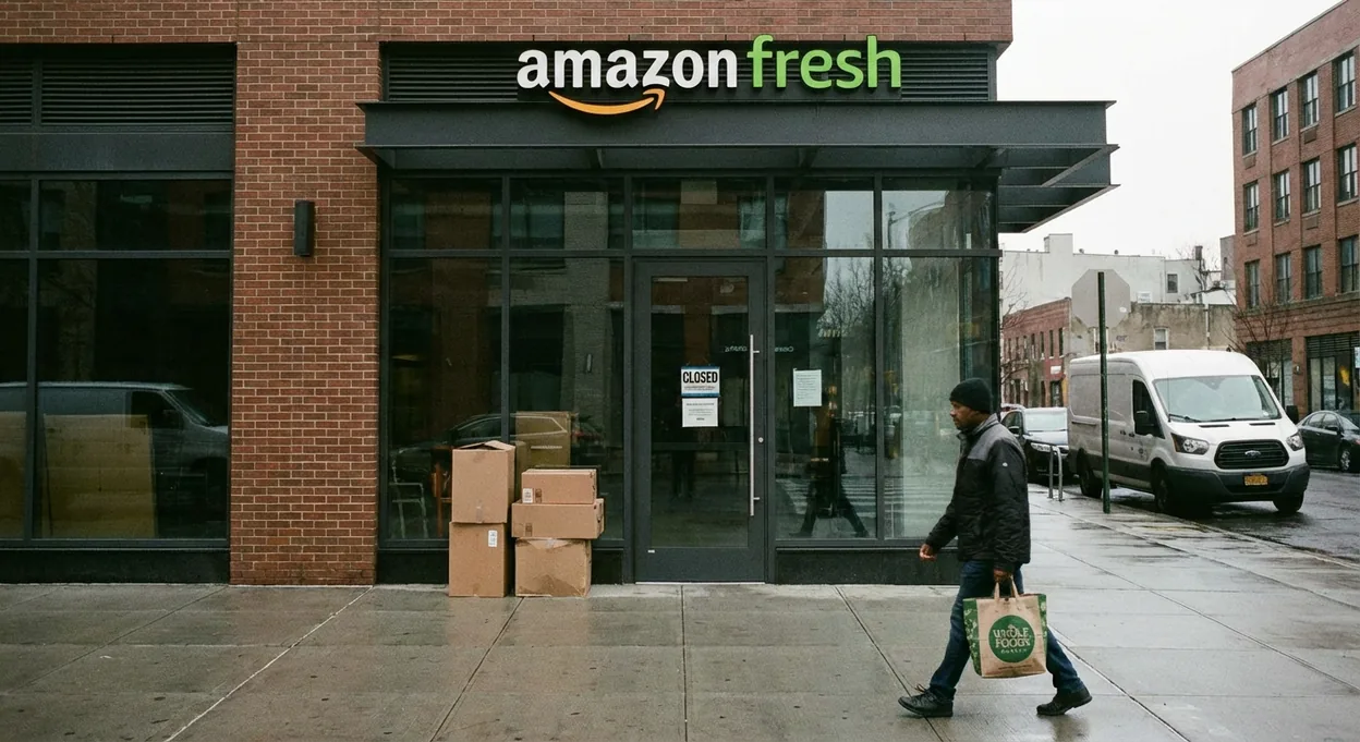 Amazon chiude Amazon Fresh e Go: la fine dell'era 'Just Walk Out'