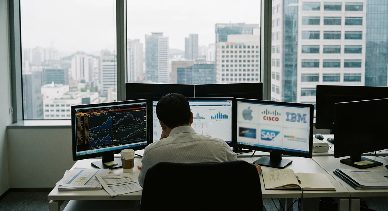 Analisi tecnica dei report finanziari di Apple, Cisco e IBM