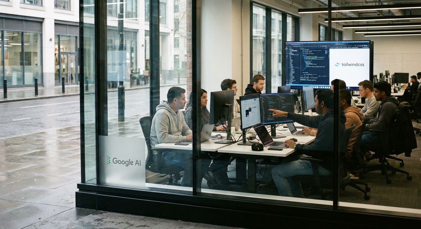 Google AI Salva Tailwind CSS: Un'Ironia nell'Era dell'Intelligenza Artificiale