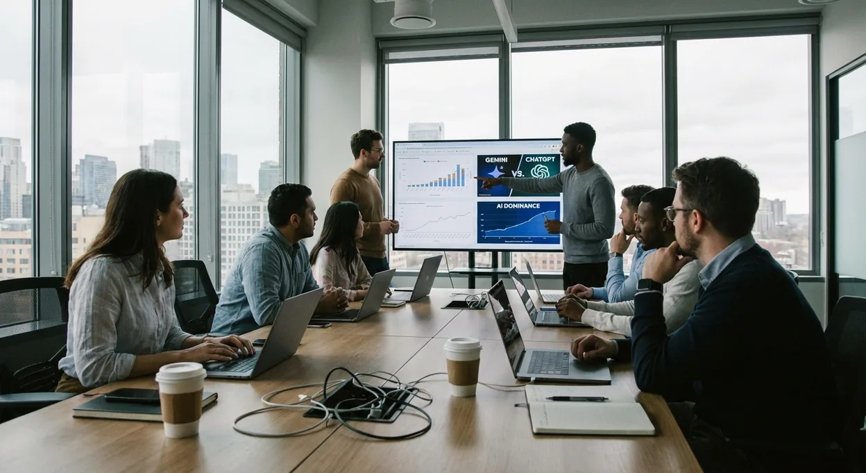 Google Gemini sorpassa ChatGpt: La battaglia per il dominio dell'AI