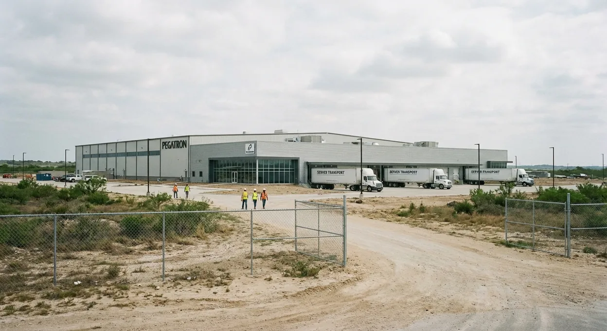 Pegatron apre la prima fabbrica negli usa: il futuro dell'ai si sposta?