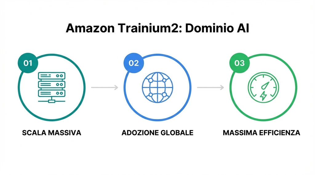 Amazon Trainium3: La fine del monopolio di Nvidia nell'intelligenza artificiale? + Mezzo milione di chip per un solo cliente | Search Marketing Italia