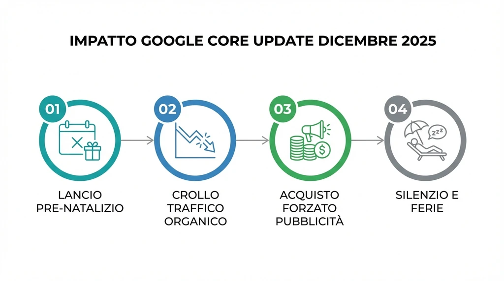 Google: l'aggiornamento di dicembre 2025 e la guerra per il controllo dei dati + Il regalo di Natale che nessuno voleva | Search Marketing Italia