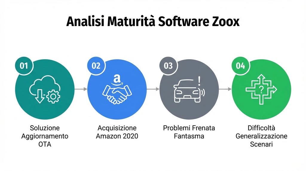 Zoox richiama i robotaxi: un errore software causa svolte pericolose + Il costo del debug su strada pubblica | Search Marketing Italia