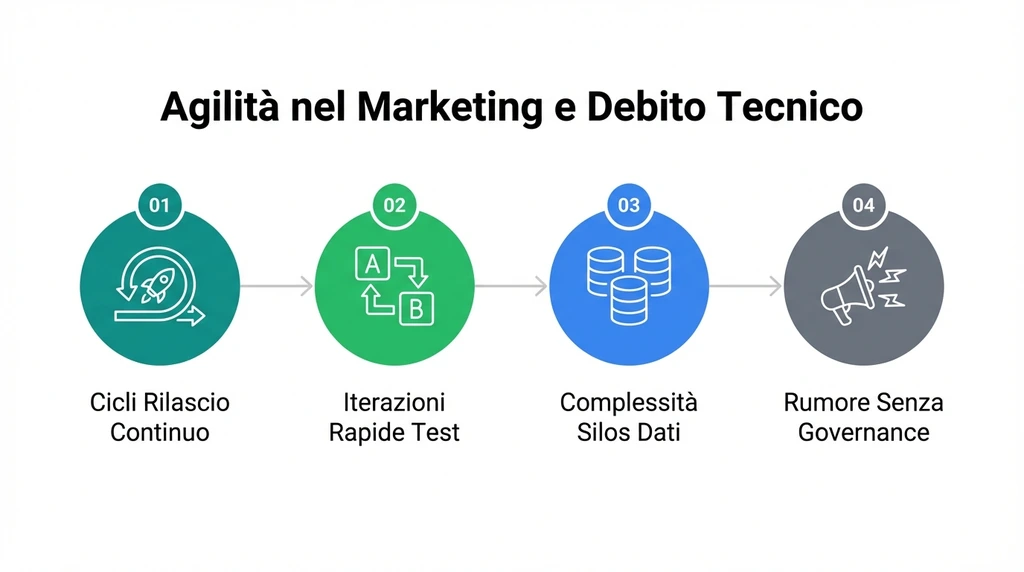 Marketing digitale nel 2025: tra agilità, AI e crisi di fiducia + L'architettura dell'agilità e il debito tecnico | Search Marketing Italia