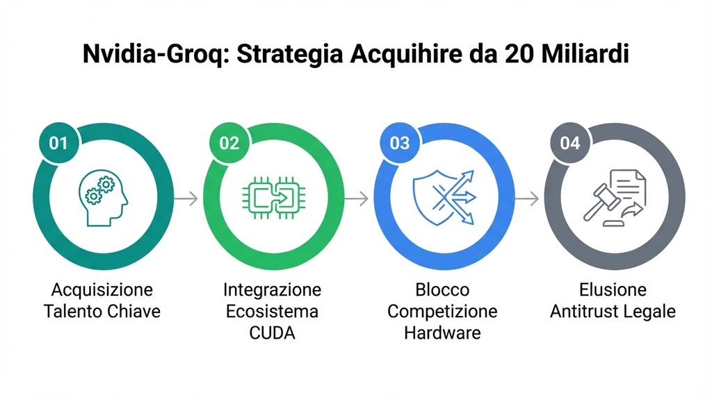 Nvidia acquisisce Groq: Una mossa da 20 miliardi per dominare l'inferenza AI + Una 