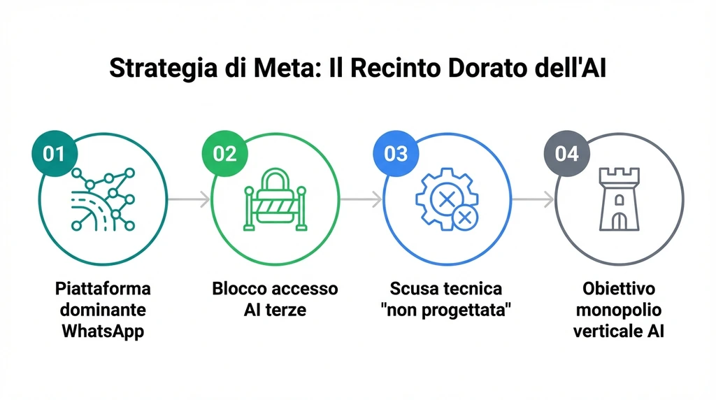L'antitrust sfida Meta: WhatsApp deve aprire ai chatbot di terzi + Il recinto dorato e la scusa tecnica | Search Marketing Italia