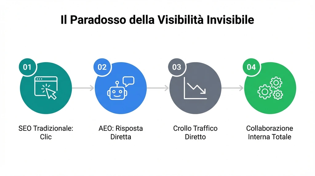AEO: come l'intelligenza artificiale sta cambiando la SEO nel 2026 + Il paradosso della visibilità invisibile | Search Marketing Italia
