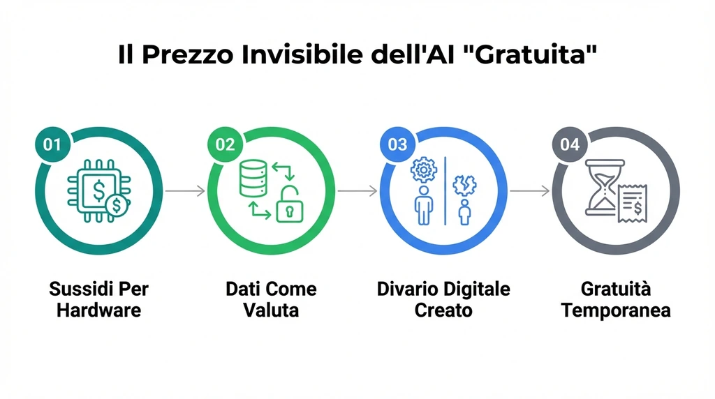 L'intelligenza Artificiale è Gratis? La Strategia di Big Tech nel 2026 + Il prezzo invisibile della gratuità | Search Marketing Italia