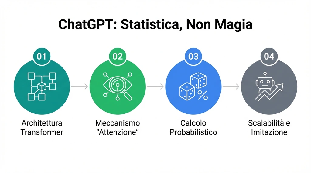 Intelligenza artificiale: oltre il glossario, comprendere l'architettura + L'architettura non è magia, è statistica | Search Marketing Italia