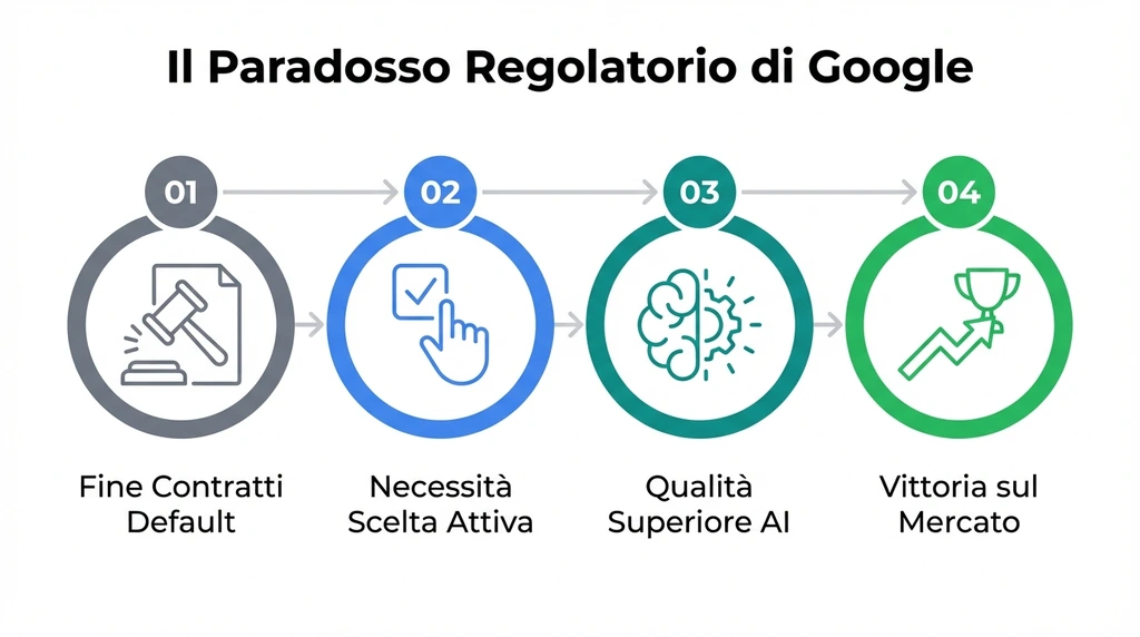 Google e l'architettura dell'intenzione: la scommessa sull'ai che vale 385 dollari per azione + Il paradosso regolatorio | Search Marketing Italia