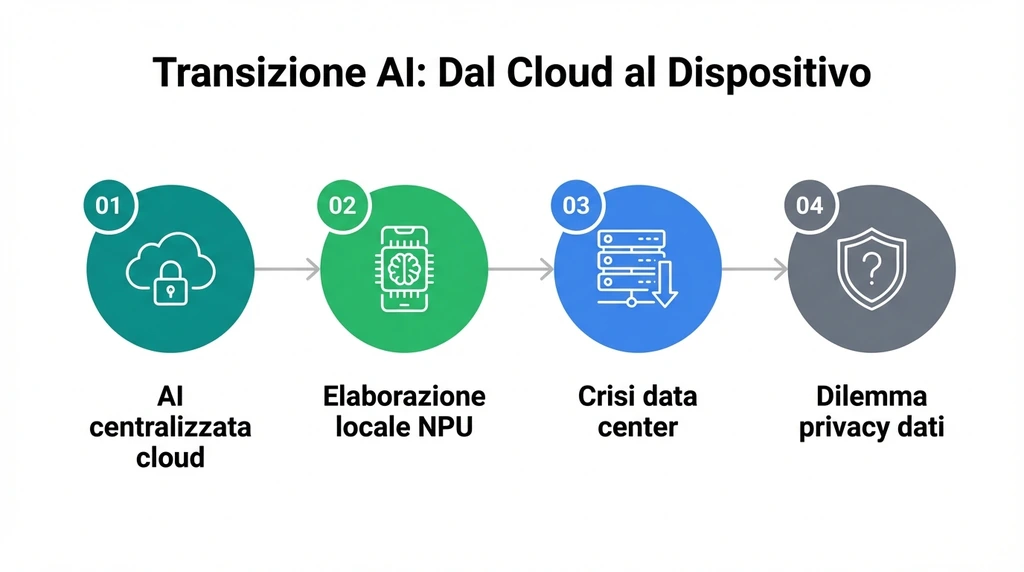 L'intelligenza artificiale on-device: la fine dei data center e l'inizio di una nuova era per la privacy? + Il paradosso del 
