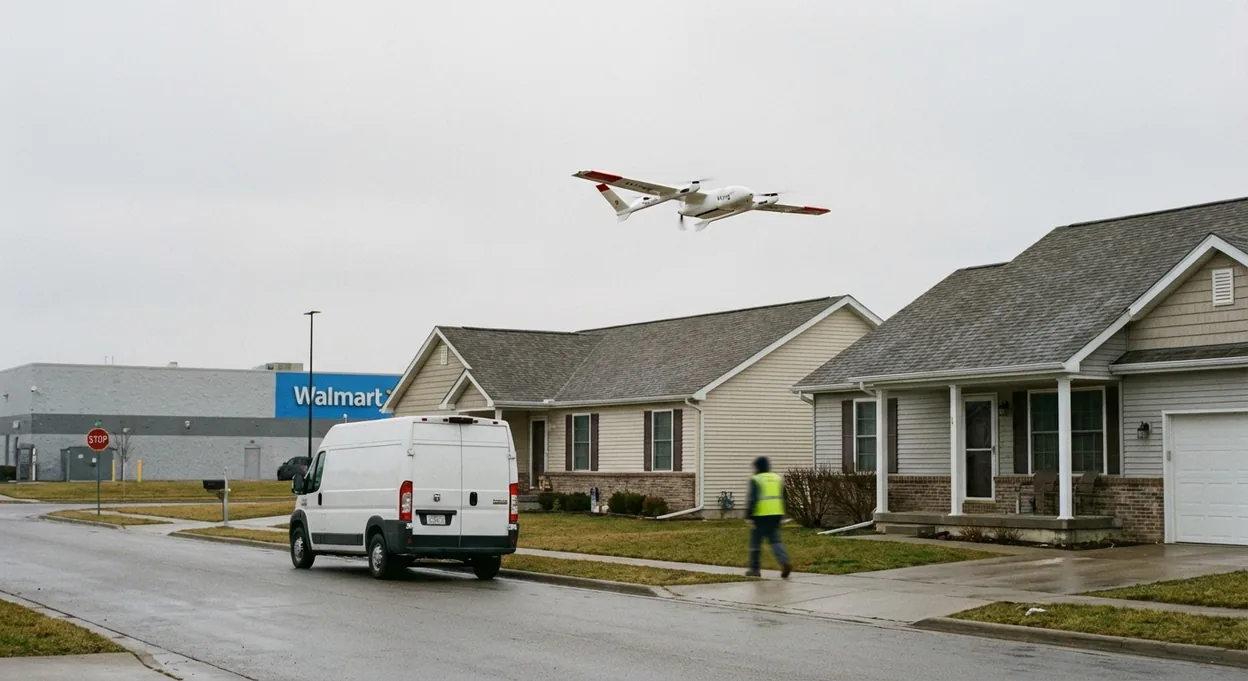 Walmart e Wing estendono le consegne via drone: il futuro della logistica è qui?