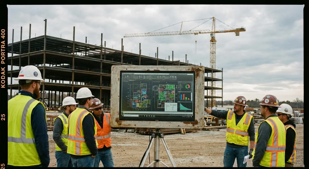 AI nell'edilizia: crescita record e il prezzo del controllo digitale