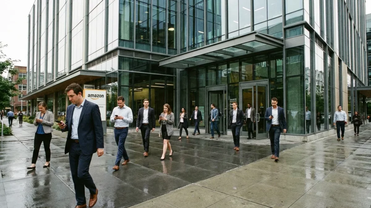 Amazon: Jassy vede l'AI come la vera minaccia, non i rivali e-commerce.