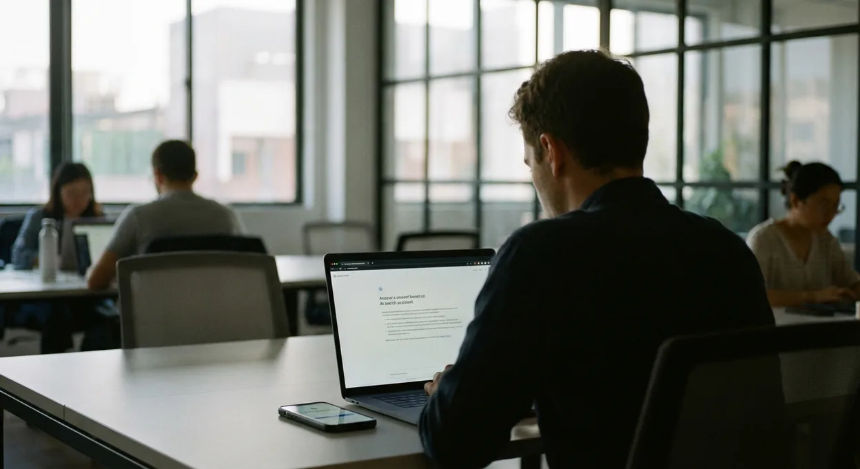 L'IA trasforma la ricerca online: da motore a risposte e la fine del traffico facile nel 2026