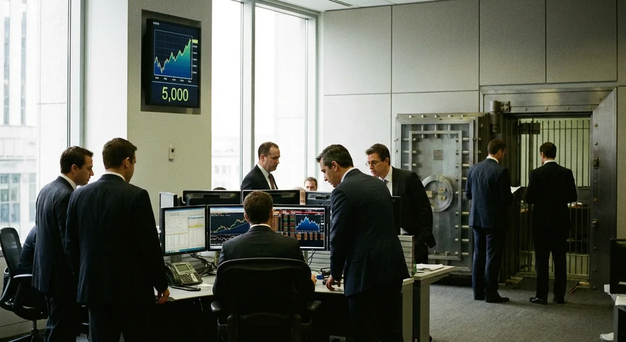 Oro supera i 5.000 dollari: banche centrali e geopolitica spingono il record