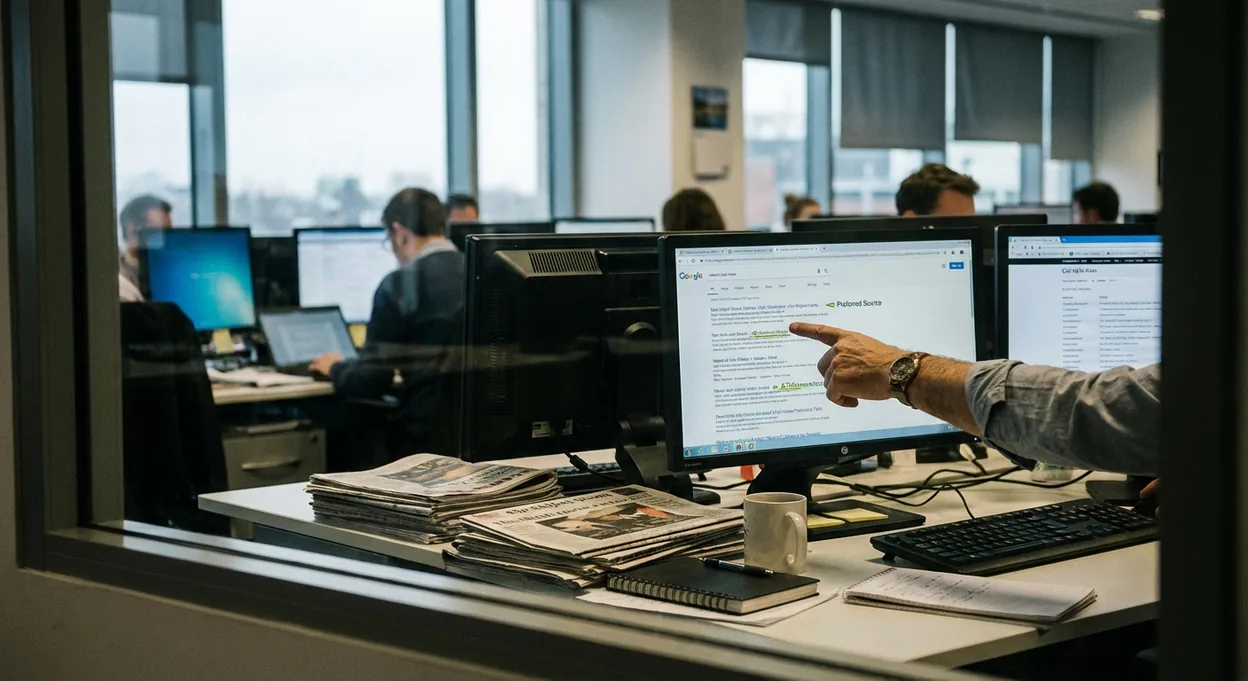 The Guardian: come combattere l'AI e la disinformazione con fonti preferite su Google