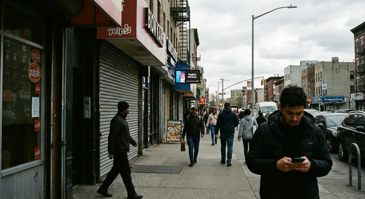 Yelp: il valore crolla, l'AI non basta contro la concorrenza local.