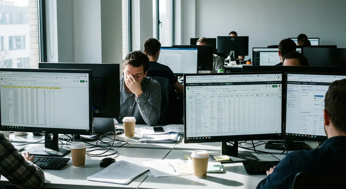 Gli strategisti pubblicitari perdono due giorni al mese a copiare e incollare.