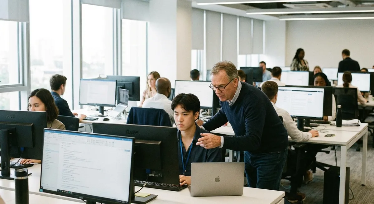 L'IA aumenta la produttivita dei principianti del 34%