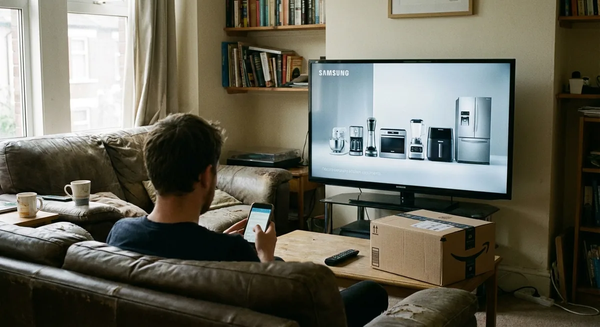 Samsung e Amazon hanno collegato la TV agli acquisti