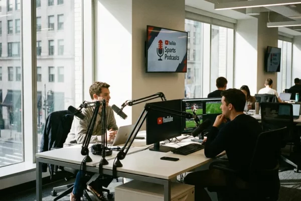 YouTube ha lanciato un pacchetto per i podcast sportivi