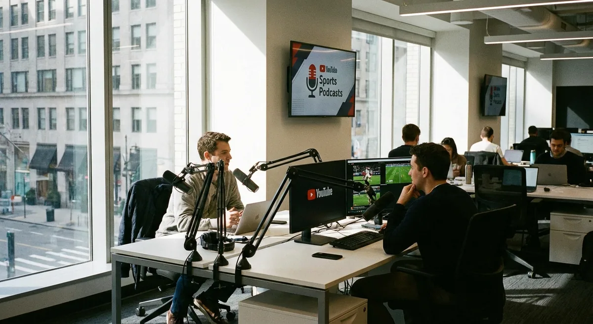 YouTube ha lanciato un pacchetto per i podcast sportivi