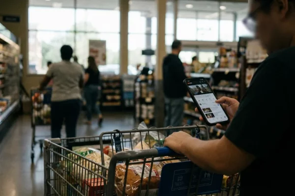 Google e Kroger hanno collegato i carrelli della spesa a YouTube