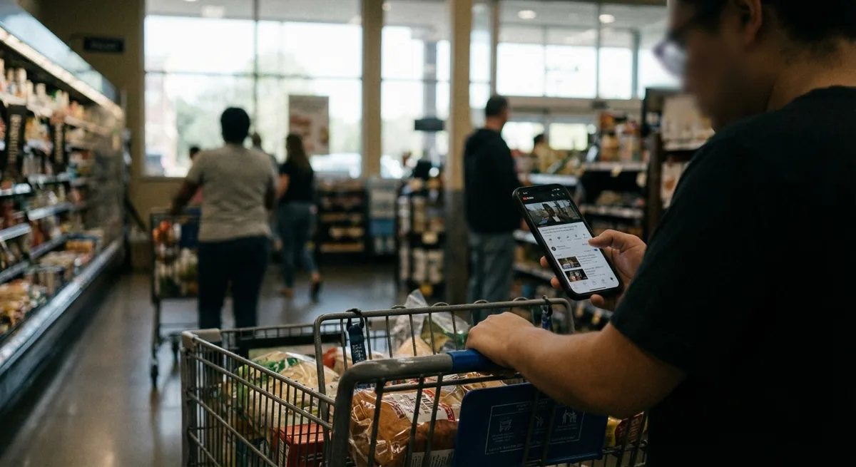 Google e Kroger hanno collegato i carrelli della spesa a YouTube