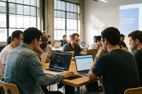 Google ha formato milioni di persone per l'AI