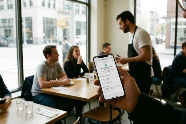 Google ha iniziato a prenotare i tavoli al posto tuo
