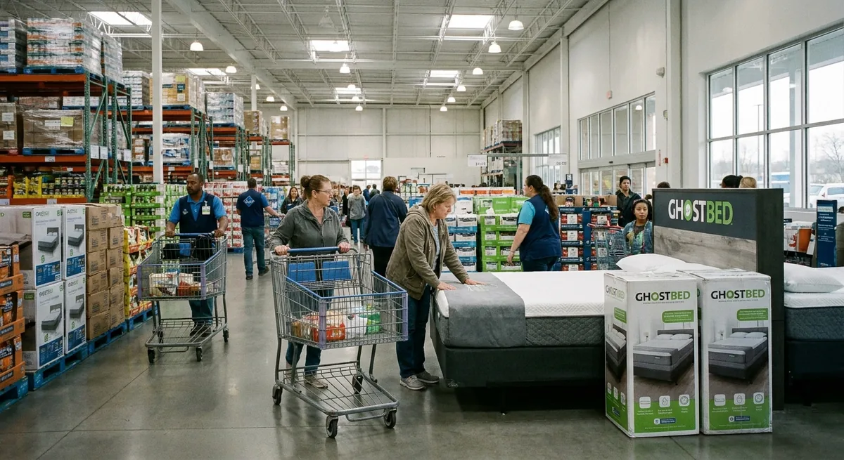 Sam's Club ha un caso di successo con un materasso