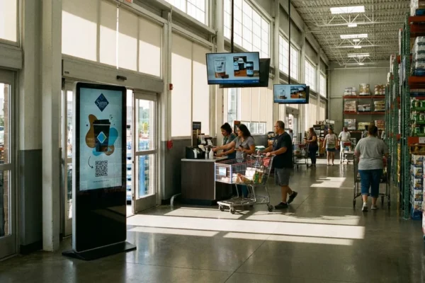 Sam's Club sta trasformando ogni angolo del negozio in pubblicità