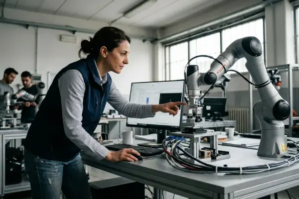 Addestrare un braccio robotico è diventato un click