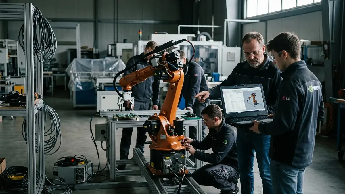Nvidia e LG vogliono insegnare ai robot a pensare da soli