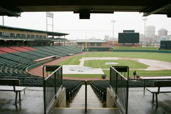I Louisville Bats hanno fatto una partita in silenzio