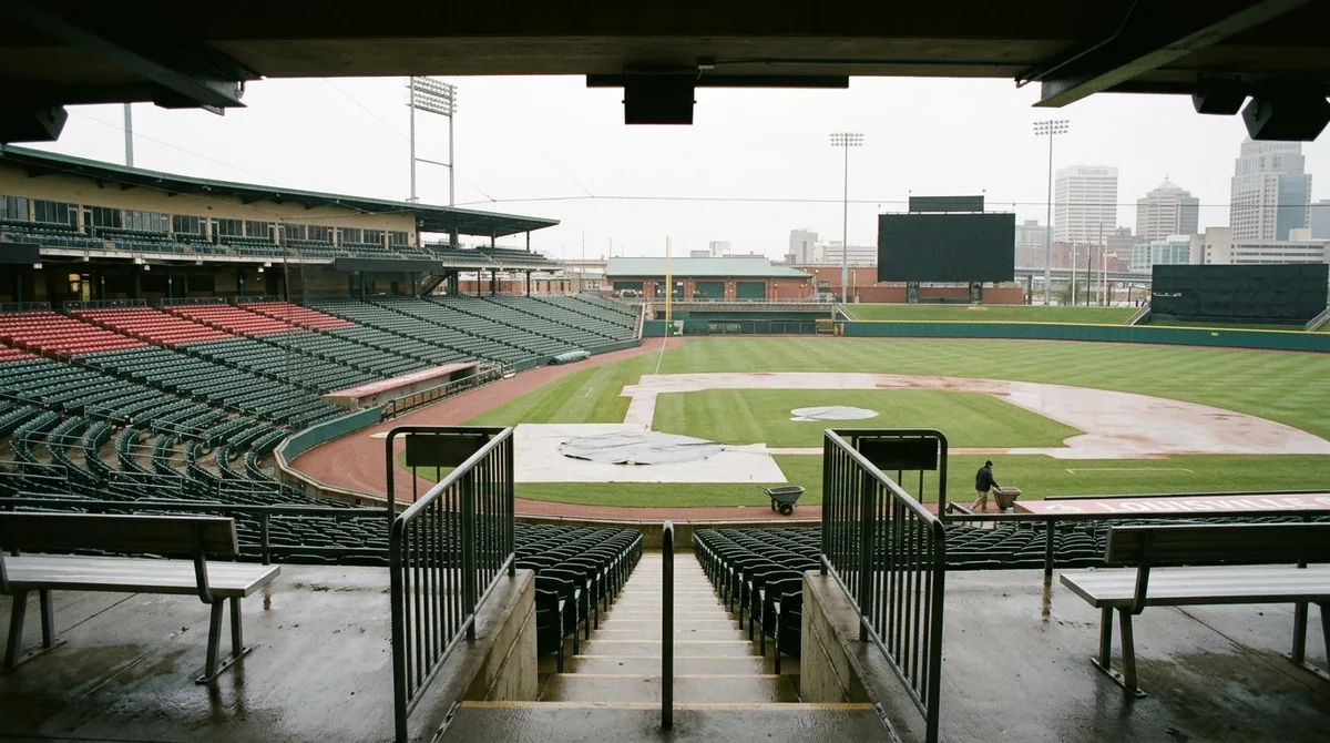 I Louisville Bats hanno fatto una partita in silenzio