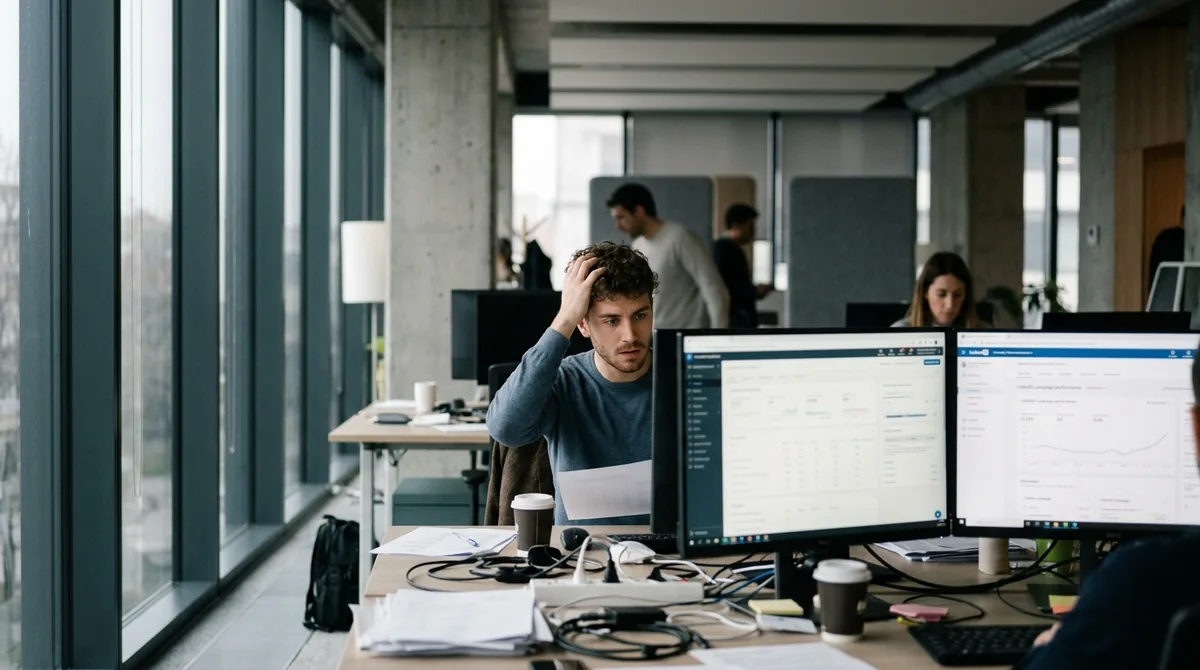 Il targeting di LinkedIn brucia un terzo del budget B2B
