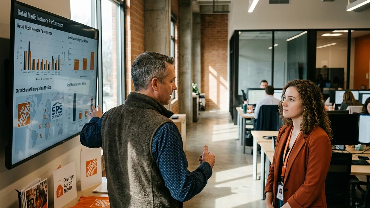 Foster arriva a Orange Apron Media con un compito preciso